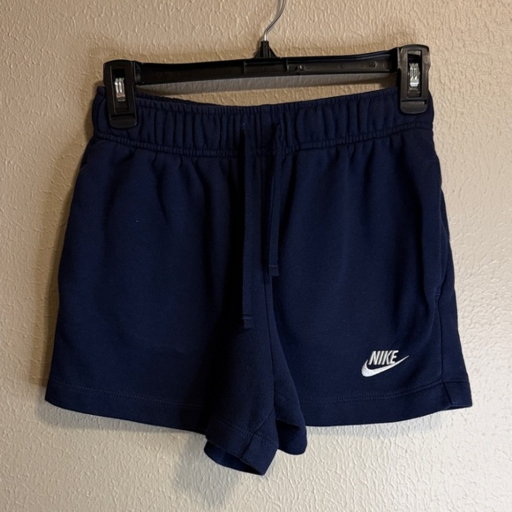 Nike Women's Dark Blue Athletic Shorts